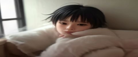 坚持跟练害羞操四周后的状态，人物挺胸抬头，笑容自信，明亮健身室背景